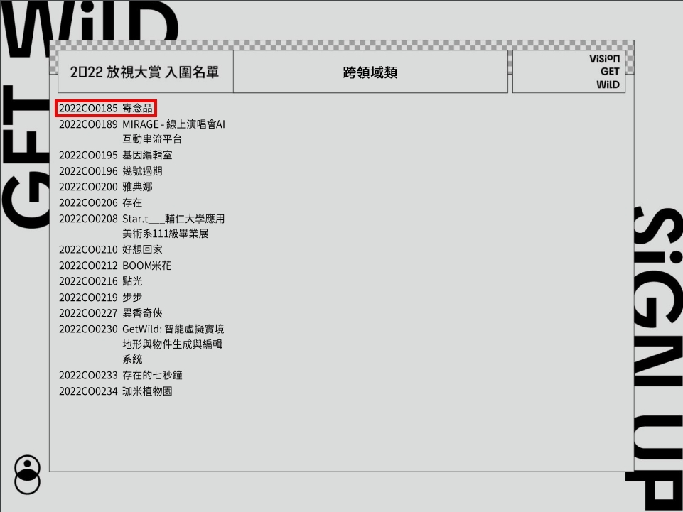 放視入圍3